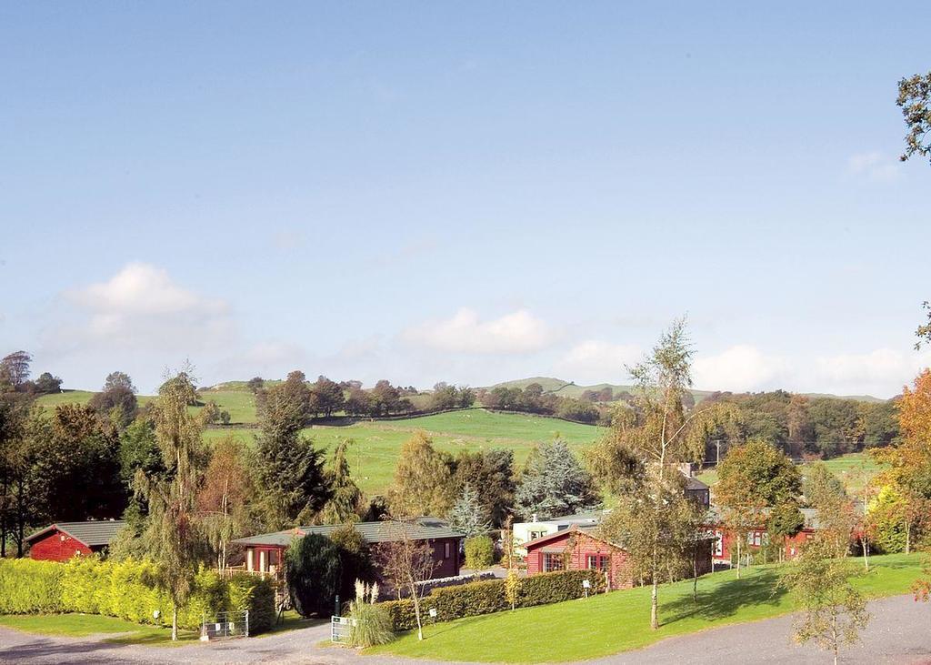 Pound Farm Lodges Crook  Kültér fotó